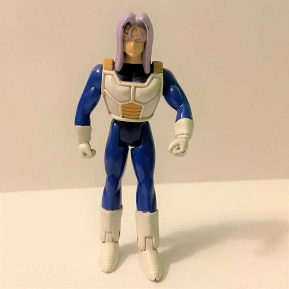 Vintage 2001 Dragon Ball Z Teen Trunks Saiyan Armor Action Figure by Irwin 3.5" - Picture 2 of 9